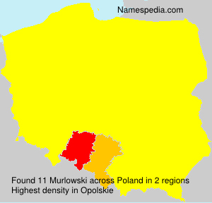 Surname Murlowski in Poland