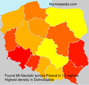 Surname Narolski in Poland