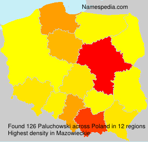 Surname Paluchowski in Poland