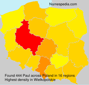 Surname Paul in Poland