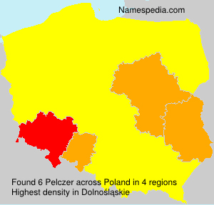 Surname Pelczer in Poland