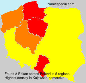 Surname Polum in Poland