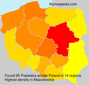 Surname Popielska in Poland