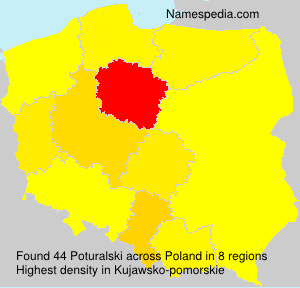 Surname Poturalski in Poland