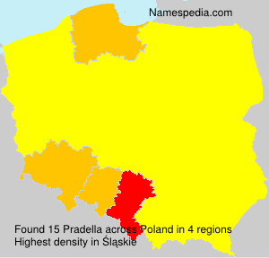 Surname Pradella in Poland