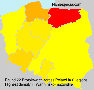Surname Protokowicz in Poland