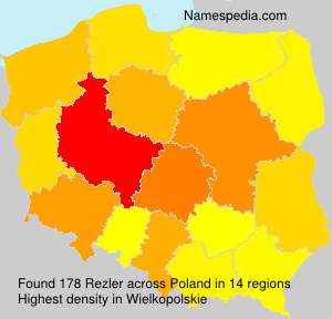 Surname Rezler in Poland