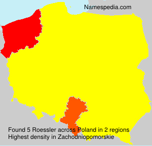 Surname Roessler in Poland
