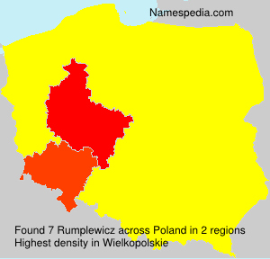 Surname Rumplewicz in Poland