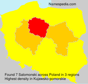 Surname Salomonski in Poland