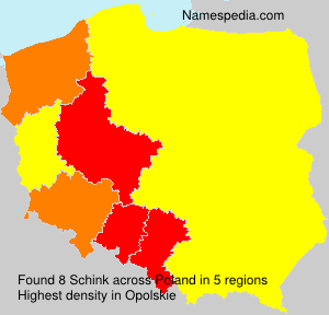 Surname Schink in Poland