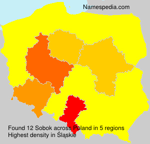 Surname Sobok in Poland