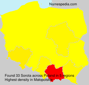 Surname Sorota in Poland