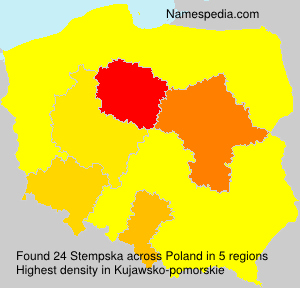 Surname Stempska in Poland