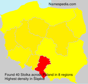 Surname Stolka in Poland