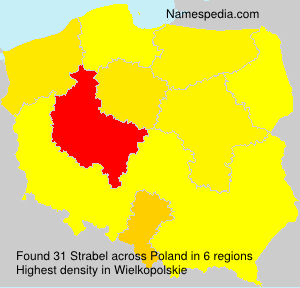 Surname Strabel in Poland