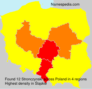 Surname Stronczynski in Poland