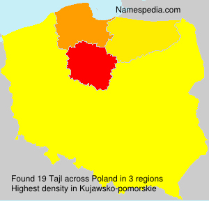 Surname Tajl in Poland