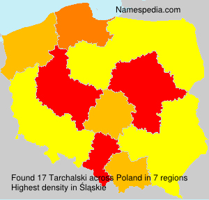 Surname Tarchalski in Poland
