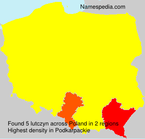Surname lutczyn in Poland
