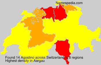 Surname Agostino in Switzerland