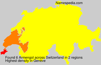 Surname Armengol in Switzerland
