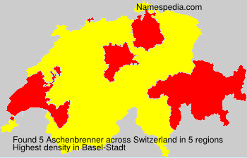 Surname Aschenbrenner in Switzerland
