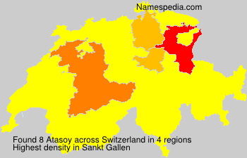 Surname Atasoy in Switzerland