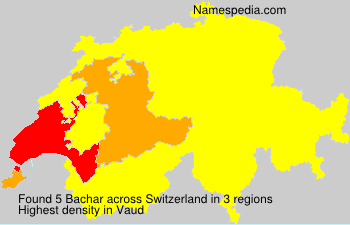 Surname Bachar in Switzerland