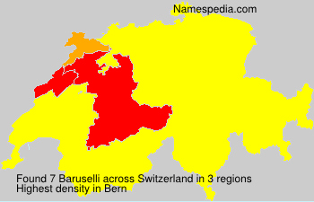 Surname Baruselli in Switzerland