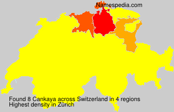 Surname Cankaya in Switzerland