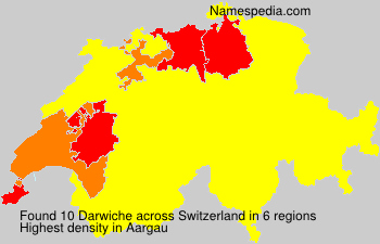 Surname Darwiche in Switzerland