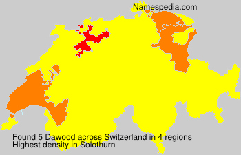 Surname Dawood in Switzerland