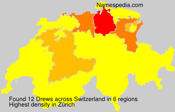 Surname Drews in Switzerland