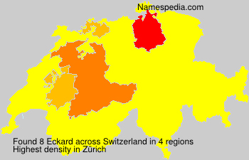 Surname Eckard in Switzerland