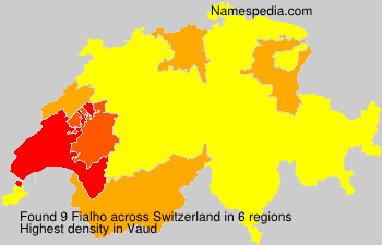 Surname Fialho in Switzerland