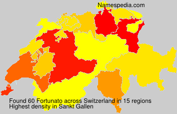 Surname Fortunato in Switzerland