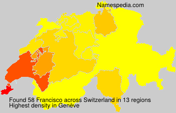 Surname Francisco in Switzerland
