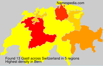 Surname Gastl in Switzerland
