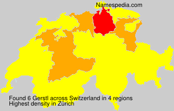 Surname Gerstl in Switzerland