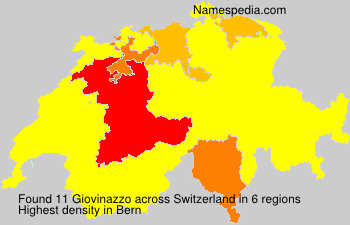 Surname Giovinazzo in Switzerland