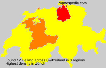 Surname Hellwig in Switzerland