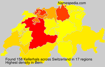 Surname Kellerhals in Switzerland
