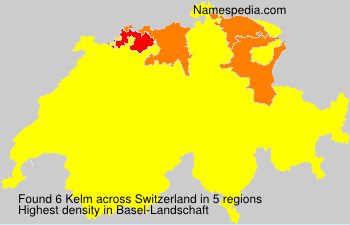 Surname Kelm in Switzerland