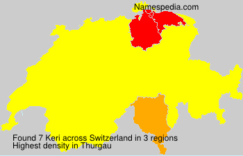 Surname Keri in Switzerland
