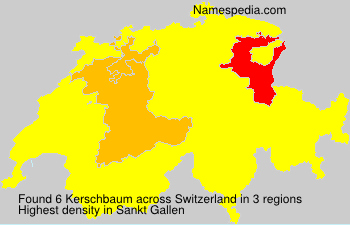 Surname Kerschbaum in Switzerland