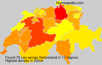 Surname Leo in Switzerland