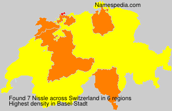 Surname Nissle in Switzerland