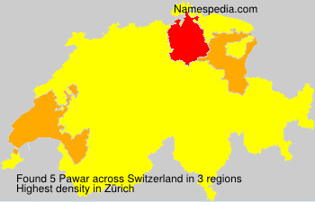 Surname Pawar in Switzerland