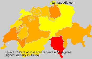 Surname Pina in Switzerland